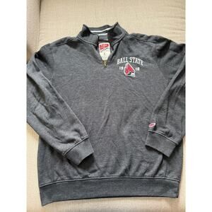 Ball State University quarter-zip sweatshirt Size L
